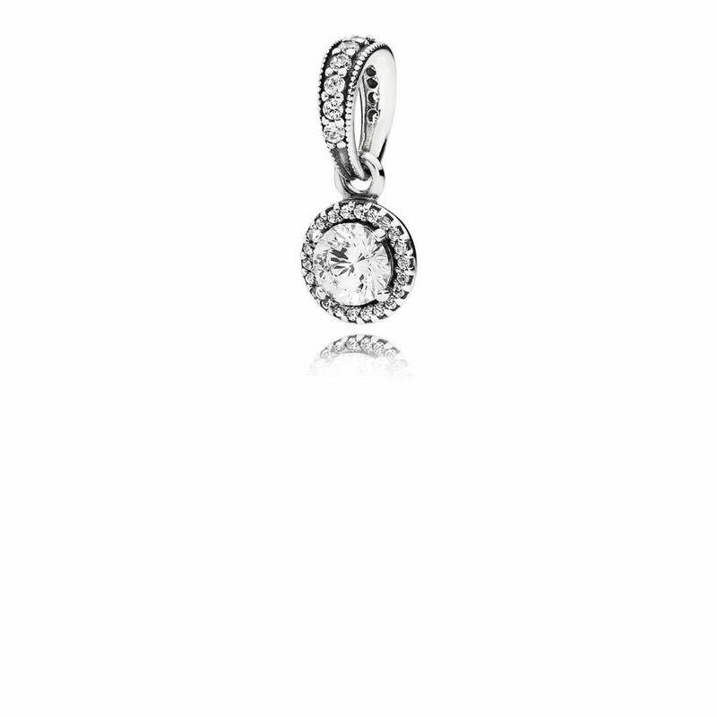 Pandora Classic Elegance Pendant Online NZ, Sterling Silver (382704-HUY)